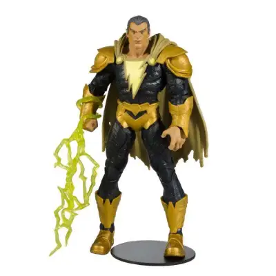 Figurine dc page punch black adam+comic 7inch af